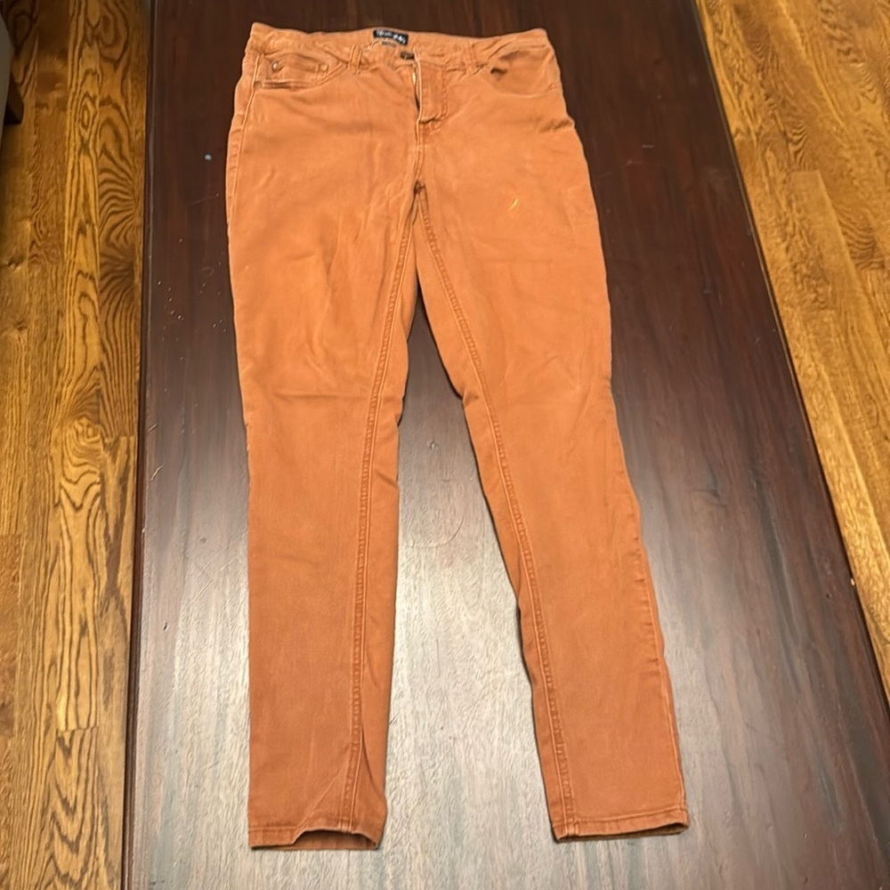Wrangler stretch reddish brown soft jeans size 9/31
